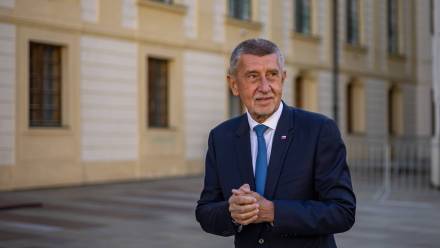 Andrej Babisz, lider ruchu ANO. Fot. PAP/EPA/MARTIN DIVISEK