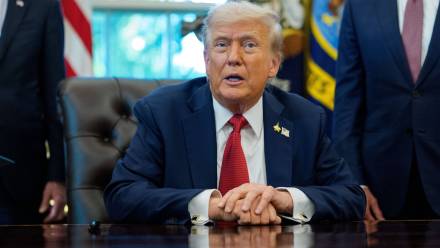 Donald Trump. Fot. EPA/Aaron Schwartz - Pool via CNP / POOL