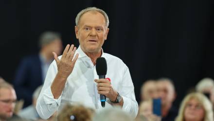 Premier Donald Tusk. Fot. PAP/Marian Zubrzycki