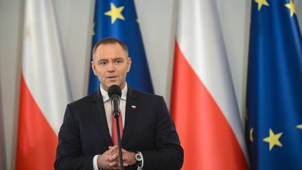 Głowa państwa RP Karol Nawrocki. Fot. PAP/Marcin Obara