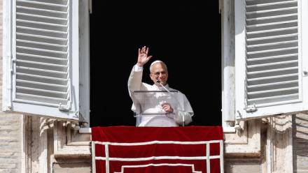 Leon XIV, fot. PAP/EPA/ANSA/GIUSEPPE LAMI