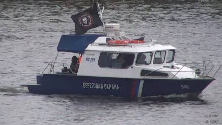 Flaga z wizerunkiem dowódcy Grupy Wagnera Jewgienija Prigożyna na statku. Fot. Ministerstwo Spraw Zagraniczny Estonii/ Estonian MFA/X