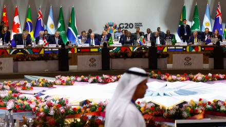 Szczyt G20 Fot. PAP/EPA/THOMAS MUKOYA / POOL