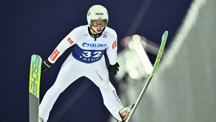 Kacper Tomasiak. Fot. EPA/Fredrik Sandberg SWEDEN 