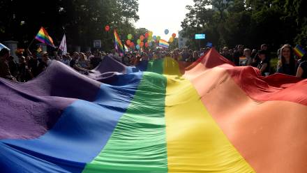 Parada równości (zdjęcie ilustracyjne). Fot. PAP/Radek Pietruszka