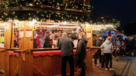 Jarmark bożonarodzeniowy Fot. PAP/Jerzy Muszyński