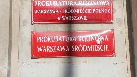 Prok. Siedziba Prokuratury Rejonowej Warszawa Śródmieście. Fot. PAP/Tomasz Gzell