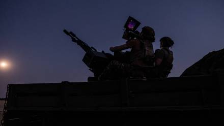 Ukraińscy żołnierze. Fot. PAP/EPA/Maria Senovilla