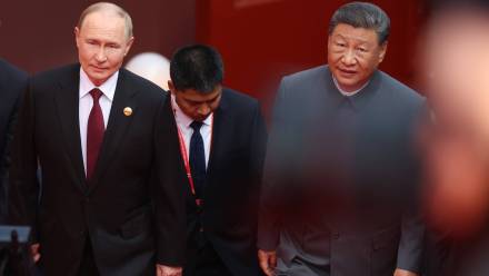Władimir Putin i Xi Jinping Fot. PAP/EPA/SPUTNIK / POOL