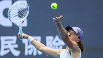 Iga Świątek. Fot. PAP/EPA/WU HAO