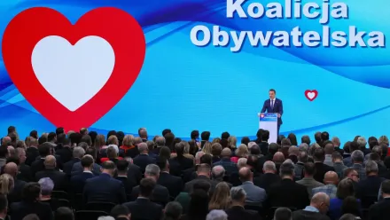 Konwencja Koalicji Obywatelskiej, fot. PAP/Paweł Supernak
