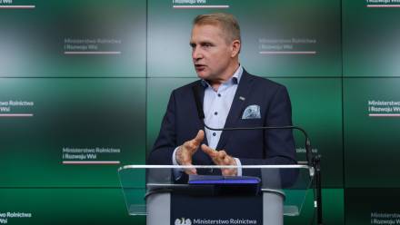 Dyrektor generalny Krajowego Ośrodka Wsparcia Rolnictwa Henryk Smolarz, fot. PAP/Paweł Supernak