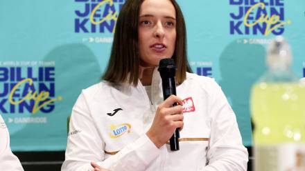 Polka Iga Świątek. Fot. PAP/Lech Muszyński