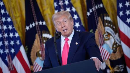 Donald Trump. Fot. EPA/YURI GRIPAS / POOL