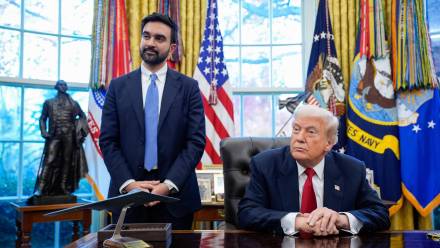 Zohran Mamdani i Donald Trump Fot. PAP/EPA/YURI GRIPAS / POOL