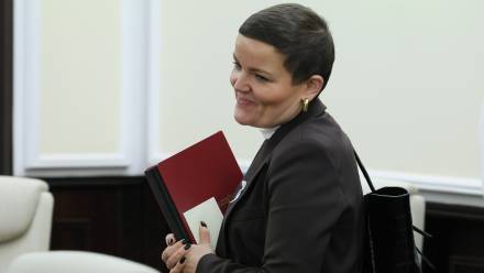Ministra kultury i dziedzictwa narodowego Marta Cienkowska. Fot. PAP/Paweł Supernak