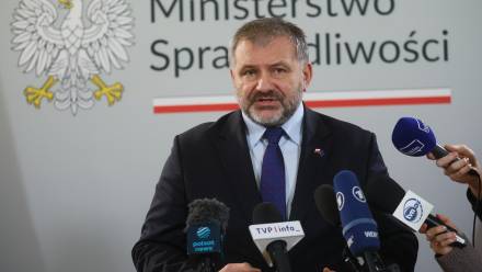 Szef Ministerstwa Sprawiedliwości Waldemar Żurek Fot. PAP/Leszek Szymański