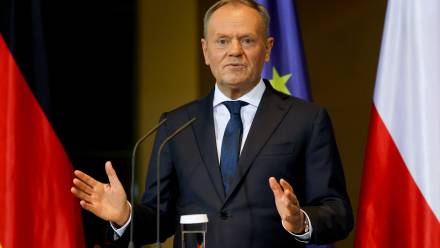 Donald Tusk Fot. PAP/EPA/FILIP SINGER