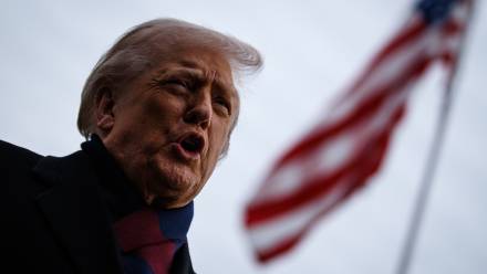 Prezydent USA Donald Trump. Fot. PAP/EPA/Samuel Corum / POOL