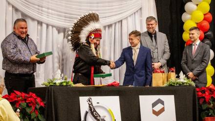 KGHM współpracuje w Kanadzie z rdzenną ludnością Sagamok Anishnawbek. Fot. X/KGHM Polska Miedź