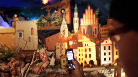 Szopka warszawska Fot. PAP/Leszek Szymański