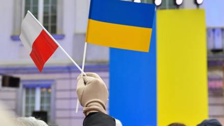 Relacje polsko-ukraińskie (zdjęcie ilustracyjne). Fot. PAP/Andrzej Lange