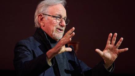 Steven Spielberg. Fot. PAP/EPA/ALLISON DINNER