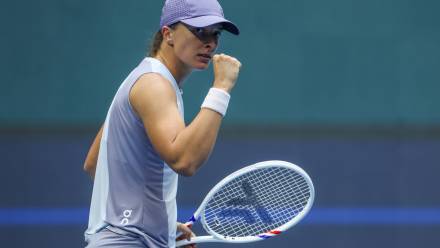 Iga Świątek Fot. PAP/EPA/WU HAO