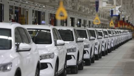 Samochód elektryczny (zdjęcie ilustracyjne). Fot. EPA/AMERICO ROBERTO