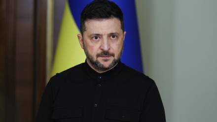 Wołodymyr Zełenski. Fot. PAP/Victor Kovalchuk