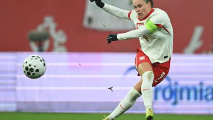 Ewa Pajor. Fot. PAP/	Adam Warżawa