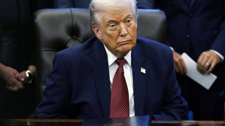 Prezydent USA Donald Trump. Fot. PAP/EPA/WILL OLIVER / POOL