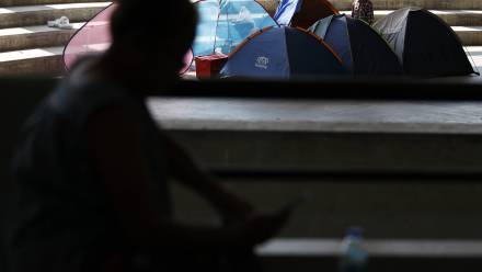 z terenów przygranicznych uciekło 300 tys. osób, Fot. PAP/EPA/	RUNGROJ YONGRIT (zdjęcie ilustracyjne)