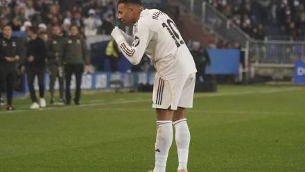 Kylian Mbappe, fot. PAP/EPA/EFE/L. Rico