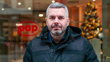 Maciej Konieczny Fot. PAP/Szymon Pulcyn