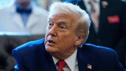 Donald Trump Fot. PAP/EPA/AARON SCHWARTZ / POOL