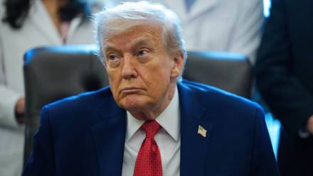 Donald Trump. Fot. PAP/EPA/AARON SCHWARTZ / POOL