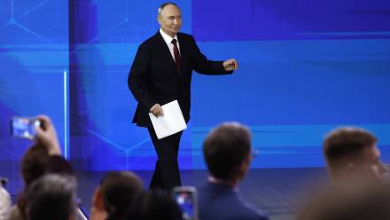 Władimir Putin, fot. PAP/EPA/SERGEI ILNITSKY