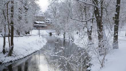 Atak zimy w woj. warmińsko-mazurskim. Fot. PAP/Tomasz Waszczuk