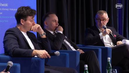 Konferencja „Media Przyszłości” w Warszawie. Fot. PAP