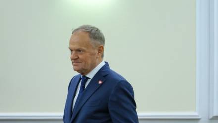 Premier Donald Tusk. Fot. PAP/Rafał Guz