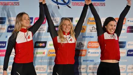 Polki wywalczyły tytuł przed własną publicznością. Fot. PAP/	PAP/Piotr Polak