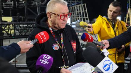 Prezes Fundacji Wielkiej Orkiestry Świątecznej Pomocy Jerzy Owsiak. Fot. PAP/Albert Zawada