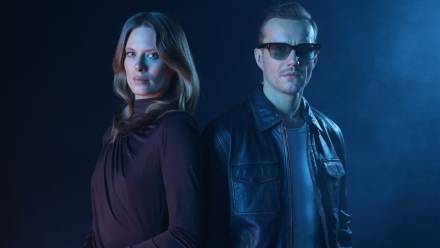 Julia Pietrucha, Mrozu - piosenka "Anioły (Pojedynek)". Fot. Krystian Dłubała (MVP Media)/materiały prasowe