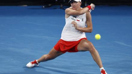 Iga Świątek. Fot. EPA/MARK EVANS