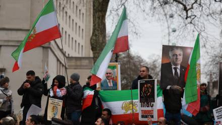 Demonstracja w Londynie Fot. PAP/EPA/NEIL HALL