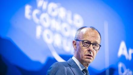 Friedrich Merz. Fot. EPA/GIAN EHRENZELLER