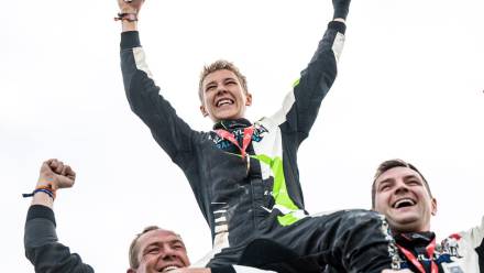 Pierwsze zwycięstwo 21-letniego Polaka w kategorii samochodów. Fot. FB/Energylandia Rally Team (zdjęcie ilustracyjne)