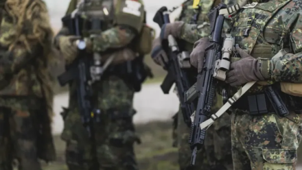 Niemieccy żołnierze, fot. PAP/DPA/PHOTOTHEK/Florian Gaertner