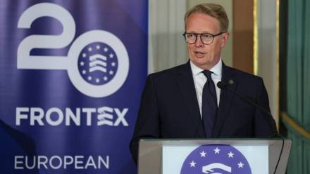Dyrektor wykonawczy Agencji Frontex Hans Leijtens. Fot. PAP/ Paweł Supernak